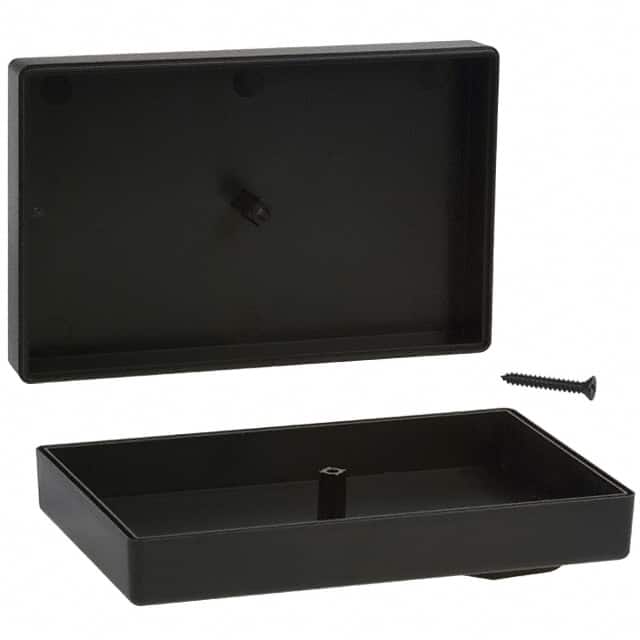 C12PC,BK BOX ABS BLACK 2.400"L X 3.750"W