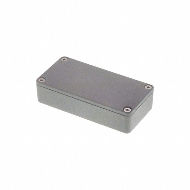 1590LGY BOX ALUM GRAY 3.976"L X 1.969"W