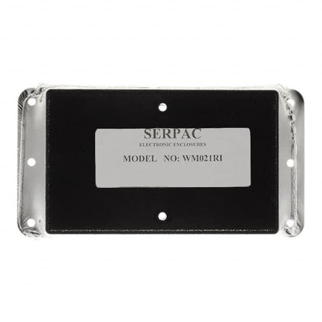 WM021RI,BK BOX ABS BLACK 4.100"L X 2.600"W