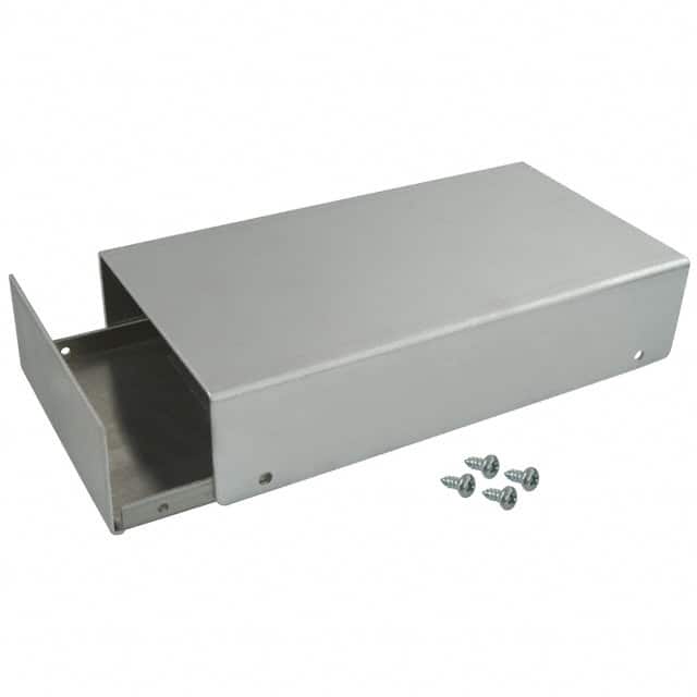 CR531 PLAIN CHASSIS ALUM UNPTD 5.500"L X 3"W
