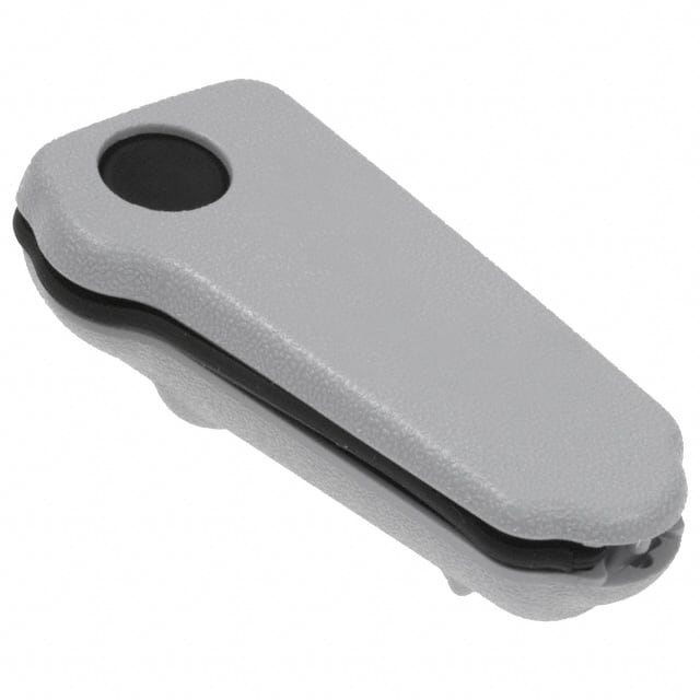 CA6B1,GY KEY FOB ABS GRAY 3.05"L X 1.51"W
