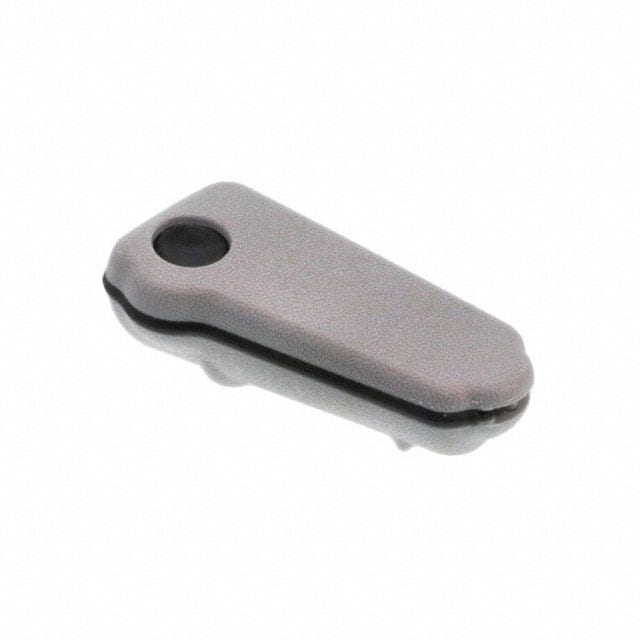 CA6B0,GY KEY FOB ABS GRAY 3.05"L X 1.51"W