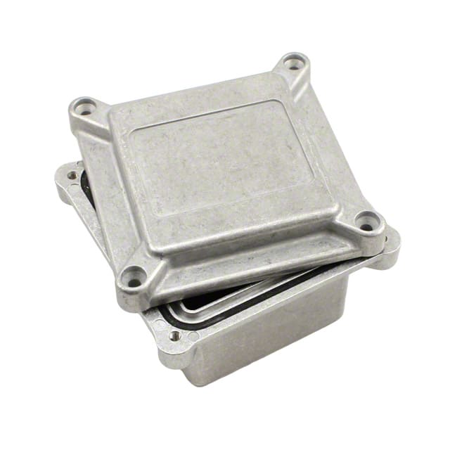 IPS-3903 BOX ALUM NAT 3.787"L X 3.787"W