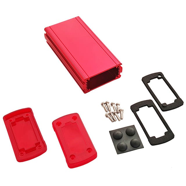 EXN-23352-RDP BOX ALUM IR RED/RED 5.08"LX2.7"W