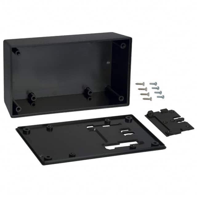 053W,BK BOX ABS BLACK 5.620"L X 3.250"W