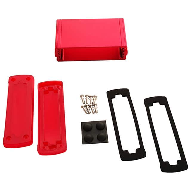 EXN-23353-RDP BOX ALUM IR RED/RED 2.7"LX4.48"W