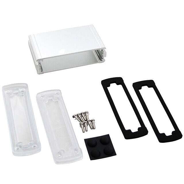 EXN-23353-SVP BOX ALUM CLR/SLV 2.72"L X 4.48"W