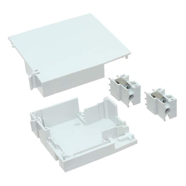 91.020 BOX PLSTC LT GRY 0.83"L X 2.36"W