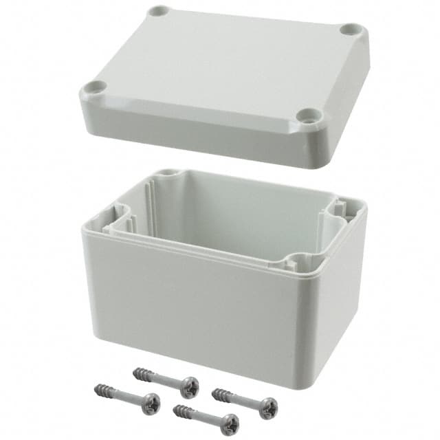 EM 207 LP BOX PLAS GRAY 3.228"L X 2.362"W