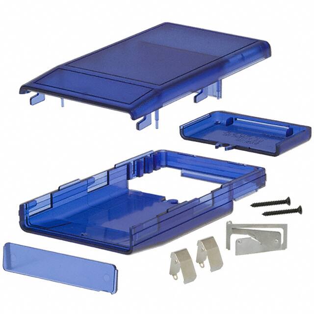 M6,TRBL BOX ABS TRN BLUE 4.15"L X 2.4"W