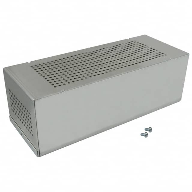 PERF-137 PLAIN CHASSIS ALUM UNPAINTED 8"L X 3"W