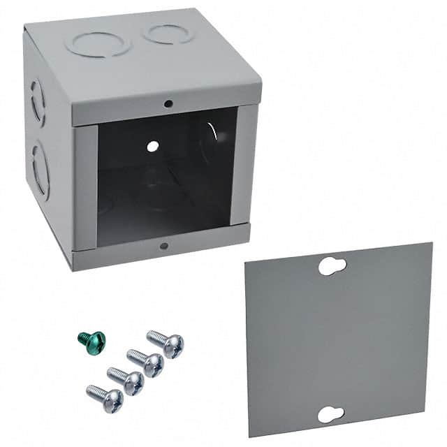 ASE4X4X4 JUNCTION BOX STEEL 4"L X 4"W