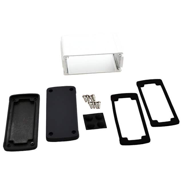 EXN-23356-SV BOX ALUM BLK/SLV 2.72"L X 4.53"W