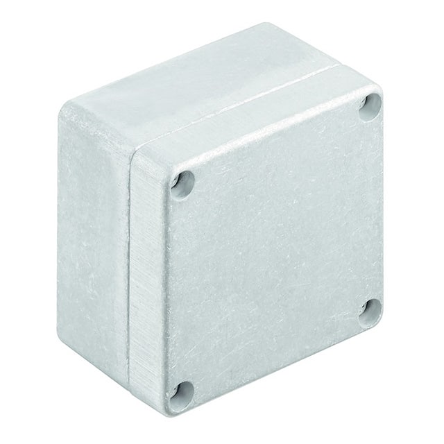 0342000000 BOX ALUM UNPAINTED 2.76"LX2.76"W