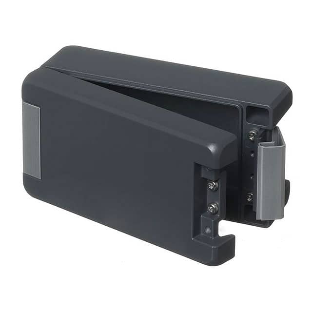 00113124 BOX ALUM GRAY 6.260"L X 3.386"W