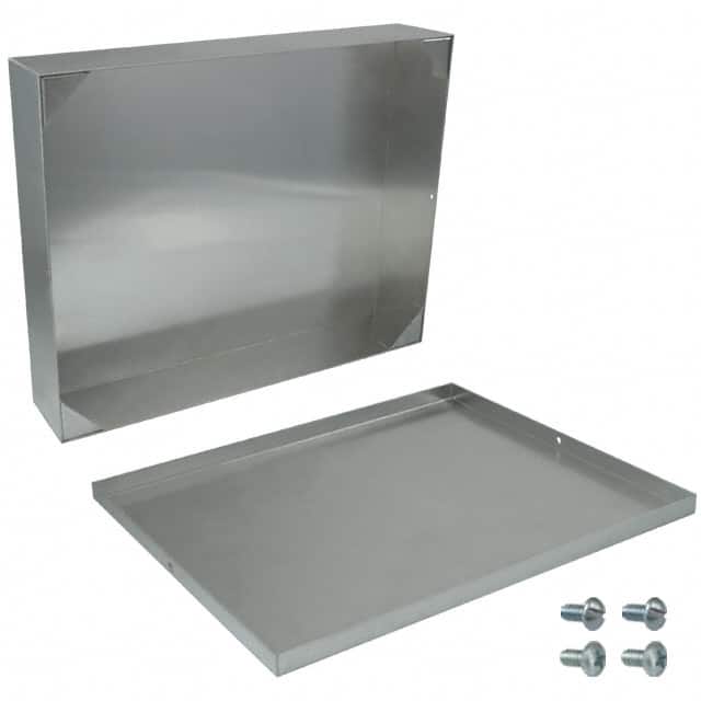 8102-C PLAIN ALUMINUM CHASSIS ALUM UNPTD 8"L X 10"W