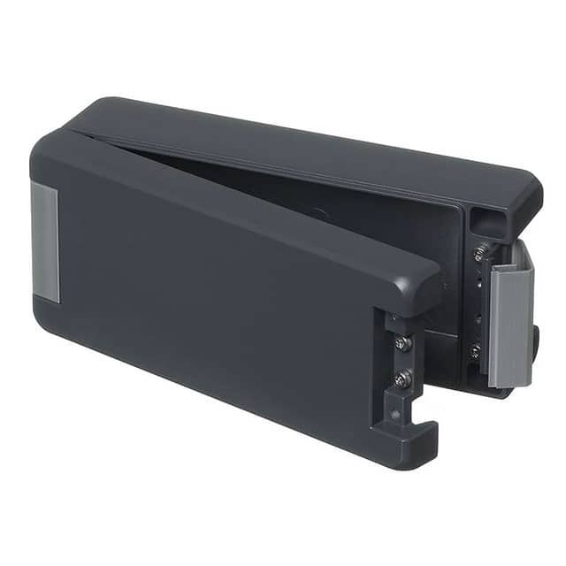 00114124 BOX ALUM GRAY 7.835"L X 3.386"W