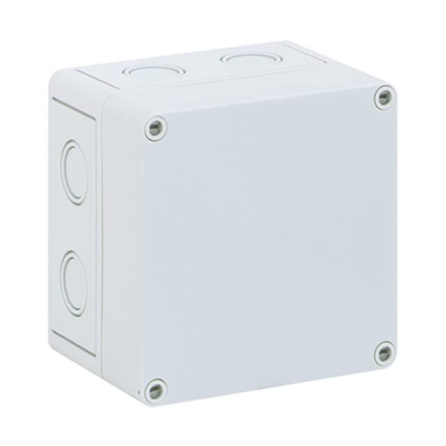 127-905 BOX PC GRAY 5.120"L X 5.120"W