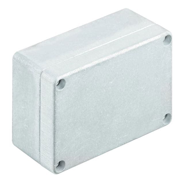 0342100000 BOX ALUM UNPAINTED 3.94"LX2.76"W