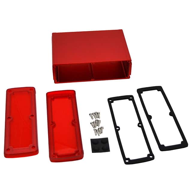 EXN-23364-RDP BOX ALUM IR RED/RED 5.08"L X 7"W