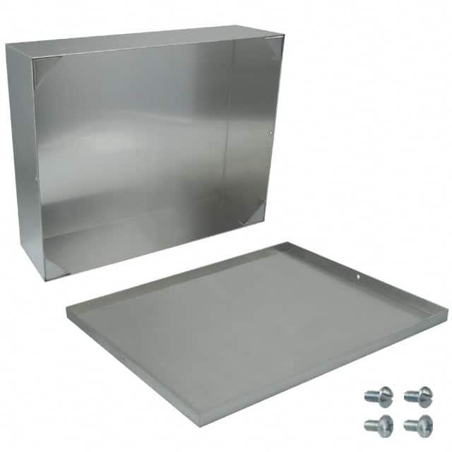 8103-C PLAIN ALUMINUM CHASSIS ALUM UNPTD 8"L X 10"W