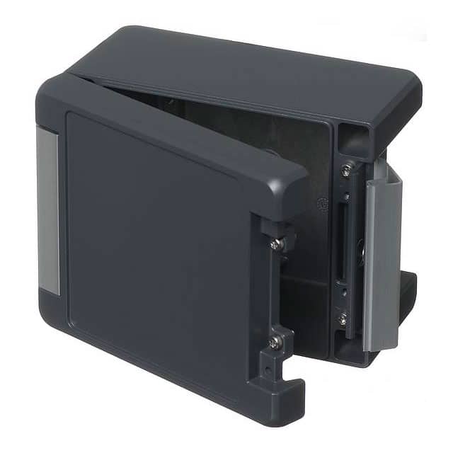 00123234 BOX ALUM GRAY 6.260"L X 5.039"W