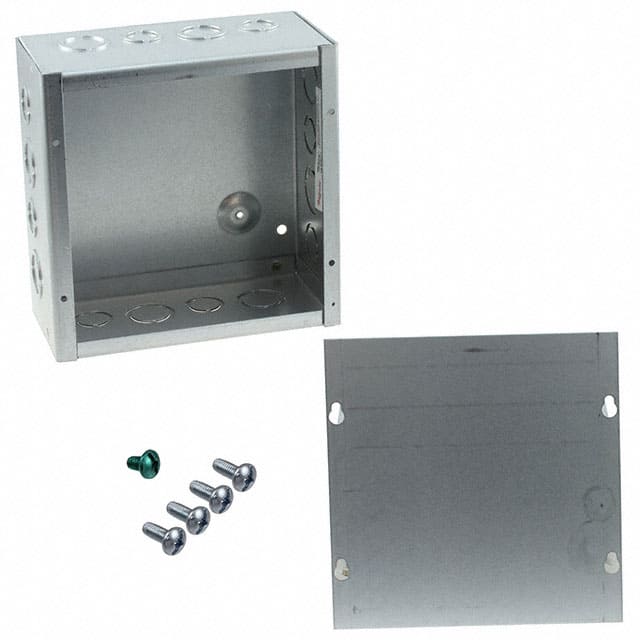 ASG8X8X4 JUNCTION BOX STEEL 8"L X 8"W
