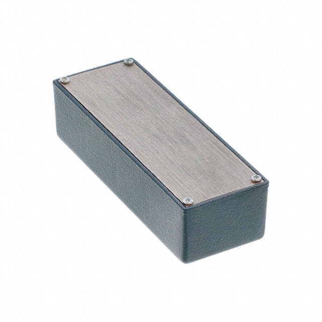 4655 BOX ALUM BLUE 4.250"L X 1.500"W