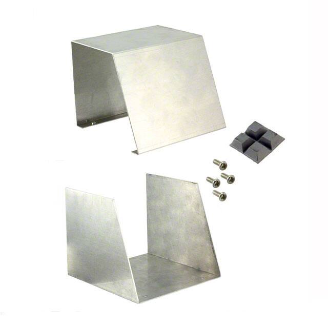 UNC 5-6-6 PLAIN CABINET ALUM UNPAINTED 6"L X 6"W