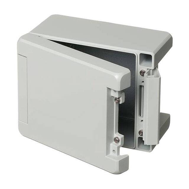 00113235 BOX ALUM GRAY 6.260"L X 5.039"W