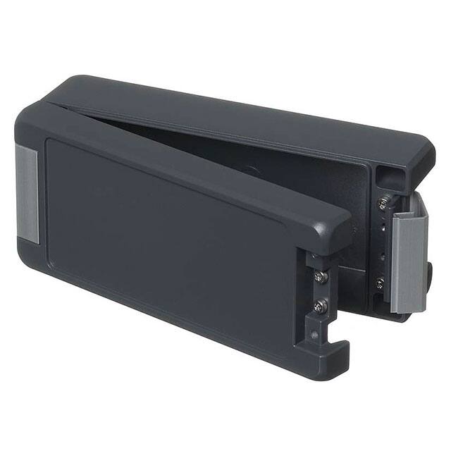 00124124 BOX ALUM GRAY 7.835"L X 3.386"W