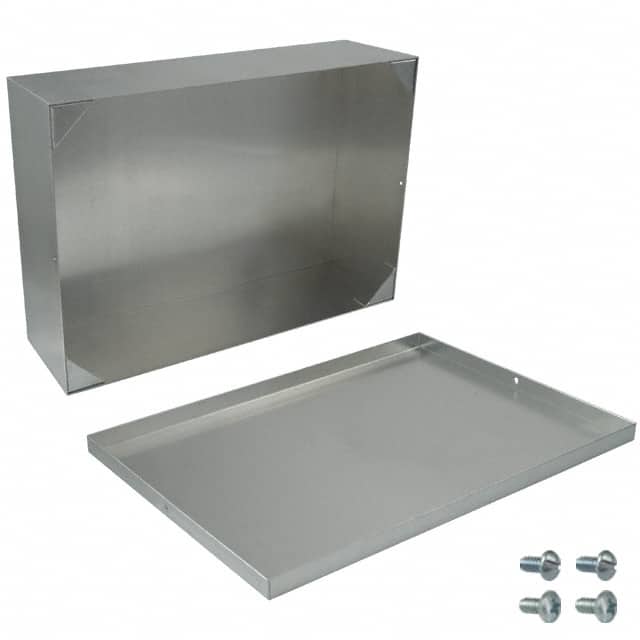 7103 PLAIN ALUMINUM CHASSIS ALUM UNPTD 7"L X 10"W
