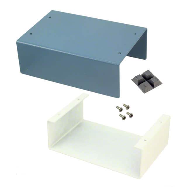 UNC 4-6-10-BLUE/WHITE CABINET ALUM BLU/WHT 10"L X 6"W