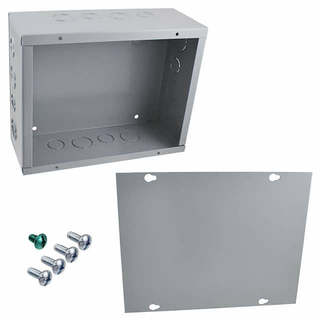 ASE10X8X4 JUNCTION BOX STEEL 10"L X 8"W