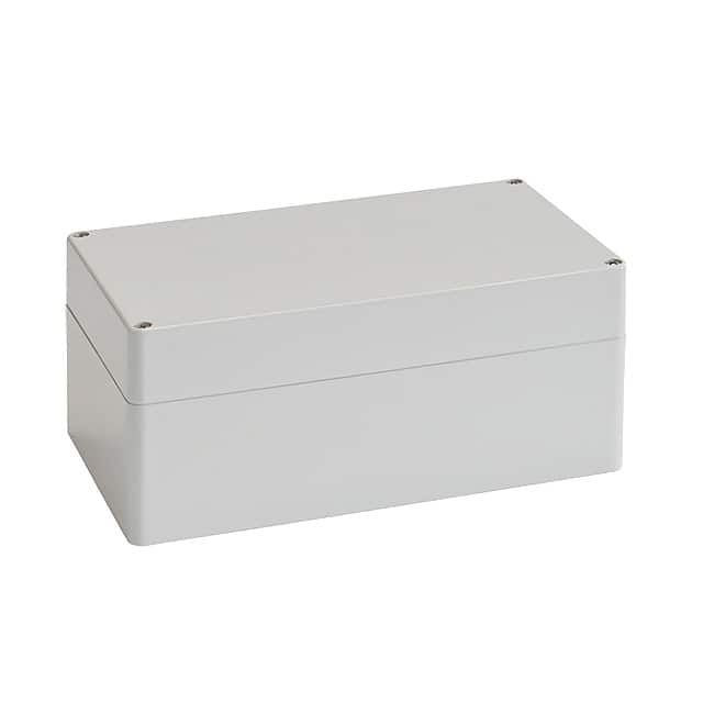 02237000 BOX PLAS GRAY 7.874"L X 4.724"W