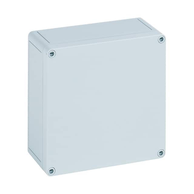 120-407 BOX PC GRAY 7.170"L X 7.090"W