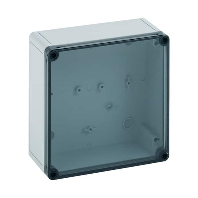 130-007 BOX PC TRN CLR 7.170"L X 7.090"W