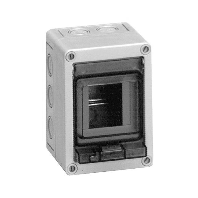 542-402 BOX PLAS GRAY 5.120"L X 3.700"W