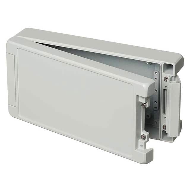 00125225 BOX ALUM GRAY 10.197"L X 5.039"W