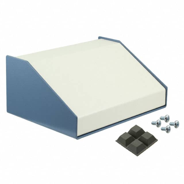UNC 3-7-5-BLUE/WHITE CABINET ALUM BLU/WHT 5"L X 7"W