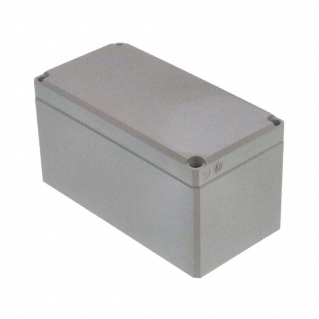 Q1689ABD BOX ABS GRAY 6.299"L X 3.150"W