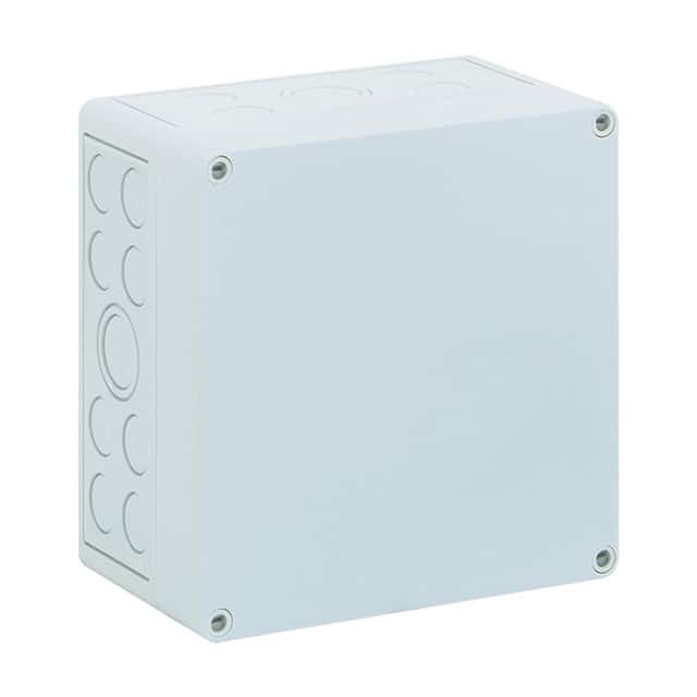 127-907 BOX PC GRAY 7.170"L X 7.090"W