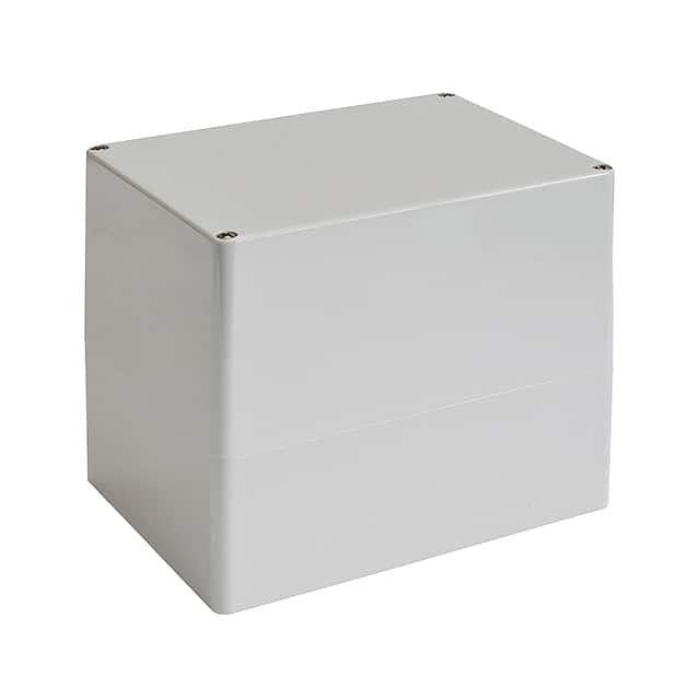 02246000 BOX PLASTIC GRAY 6.3"L X 4.72"W