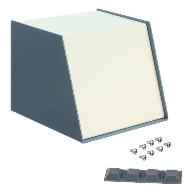 UNC 5-6-6-BLUE/WHITE CABINET ALUM BLU/WHT 6"L X 6"W