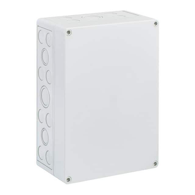127-908 BOX PC GRAY 10"L X 7.090"W