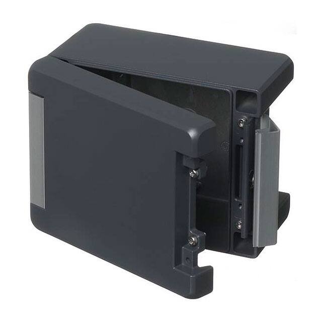 00113234 BOX ALUM GRAY 6.260"L X 5.039"W