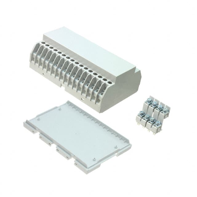 91.300 BOX ABS GRY 5.511"L X 2.322"W