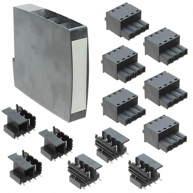 90.142 BOX POLYAMIDE BK/GRY 4.83"X0.89"
