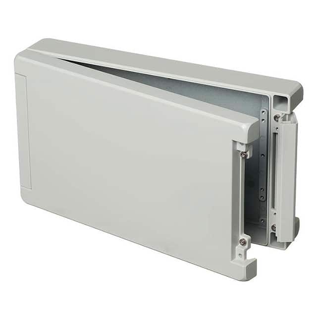 00116325 BOX ALUM GRAY 11.772"L X 6.811"W