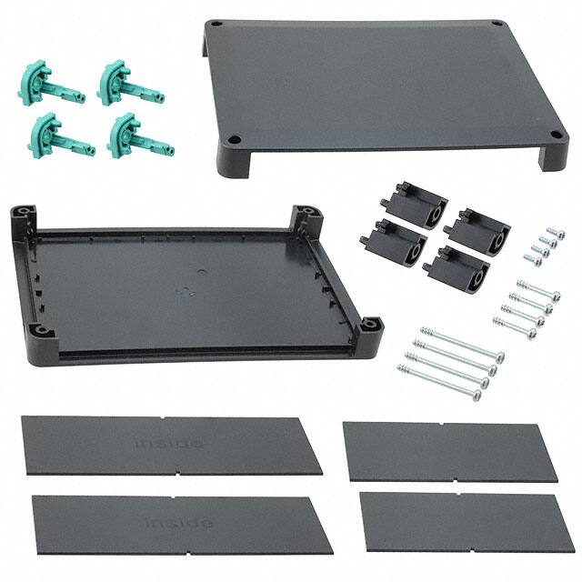 2203442 HOUSING PLSTC BLK 7.68"LX2.64"W